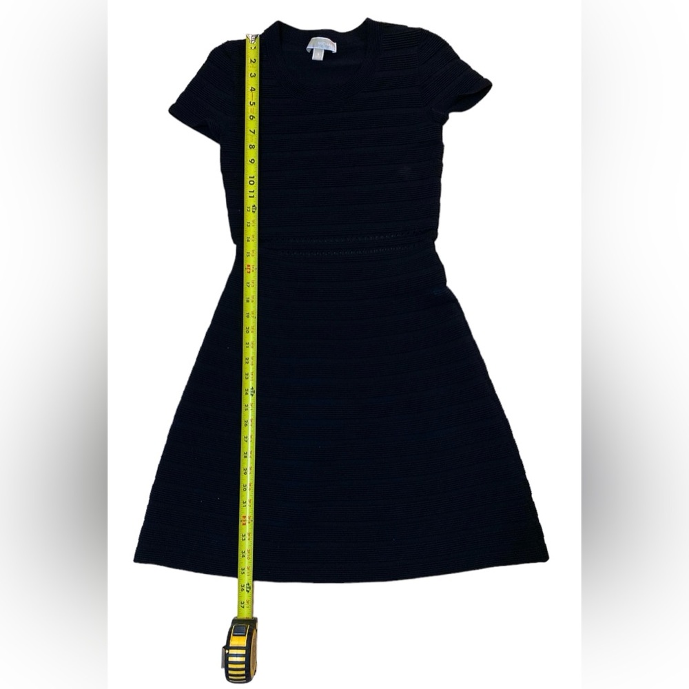 Michael Kors Women's Fit & Flare Dress Black Size Small